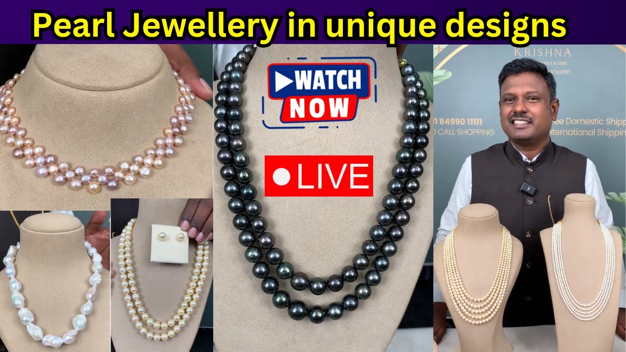 Pearls Beads Jewellery | Beads Jewellery |  Krishna Jewellers @Bride Essentials