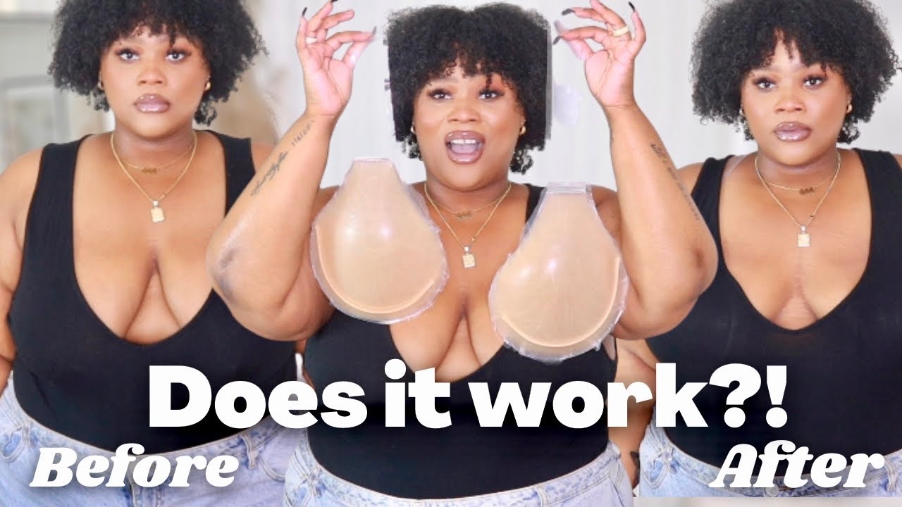 IS IT A BOOB JOB OR BOOB TAPE?!  TESTING THE INVISIBLE STICKY BRA