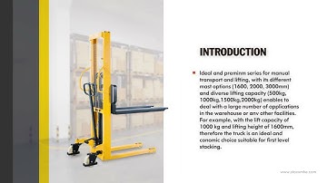 [STAXX] Premium manual forkover stacker WMS
