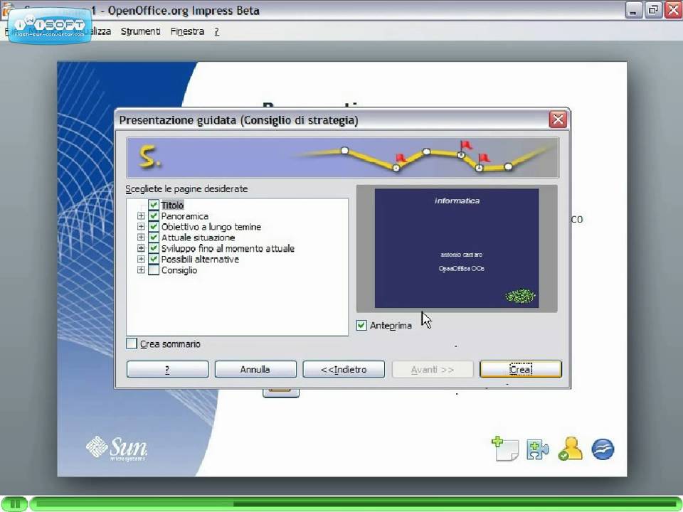 OpenOffice Videotutorial Italiano Parte 4 - Impress - YouTube