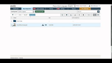 Zoolz HowTo: Access data remotely