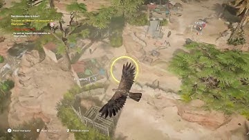 The whole map of  Assassin s creed Origins by feet