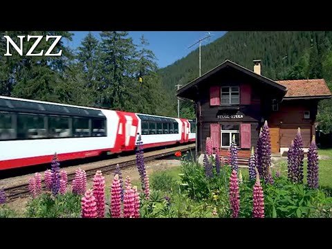 Video: Wie Kommt Man Mit Dem Zug In Die Schweiz Und Was Ist Der Glacier Express?