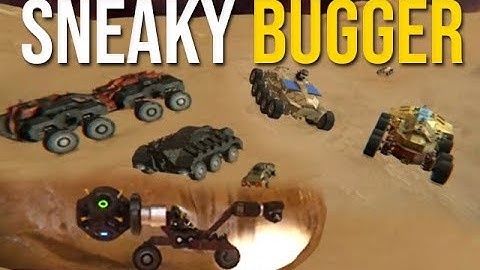 Space Engineers -  Rovers Raid Fortress Mountain Base