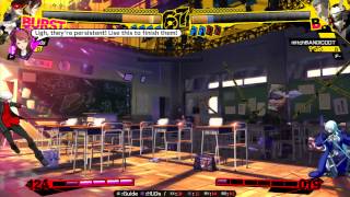[HD] Persona 4 Arena: sleepy_andy (Mitsuru Kirijo) vs mitchBANDICOOT (Yu Narukami)