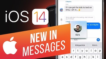iOS 14: Everything New in Messages | Pinned Conversations, Inline Replies, Emoji Search and other