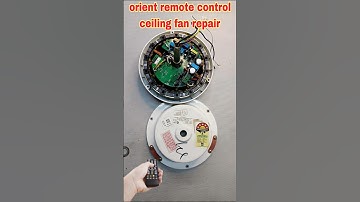 how to repair remote ceiling fan #shots #youtubeshorts