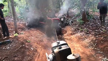 Xe Công Nông Giải Cứu Xe 2 Cầu Bị Lật | Farm Vehicle