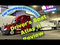 Landstar- Seat Review - Atlas II #landstartrucking #Atlas2 #owneroperators #companydrivers