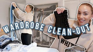 HUGE Wardrobe Declutter + SHOP MY CLOSET!