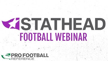 Learn to find NFL statistics with Stathead 🏈 | Stathead Football Tutorial Webinar