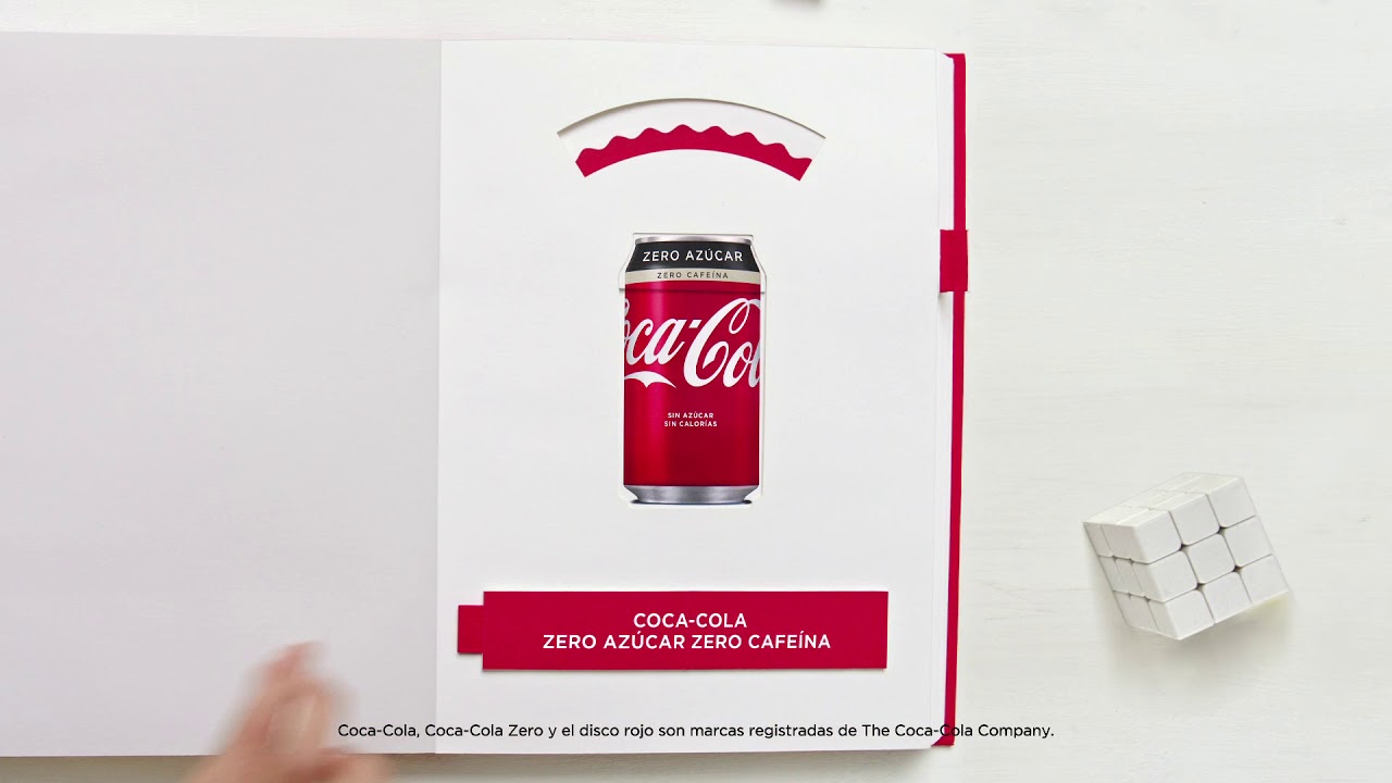 Un color para todos los gustos  Coca-Cola Zero Azúcar Zero Cafeína 