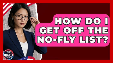 How Do I Get Off The No-Fly List? - The Right Politics
