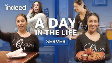 A Day in the Life of a Server | Indeed