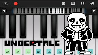 Megalovania Piano Easy Tutorial | Undertale | Perfect Piano | Basic Piano screenshot 1