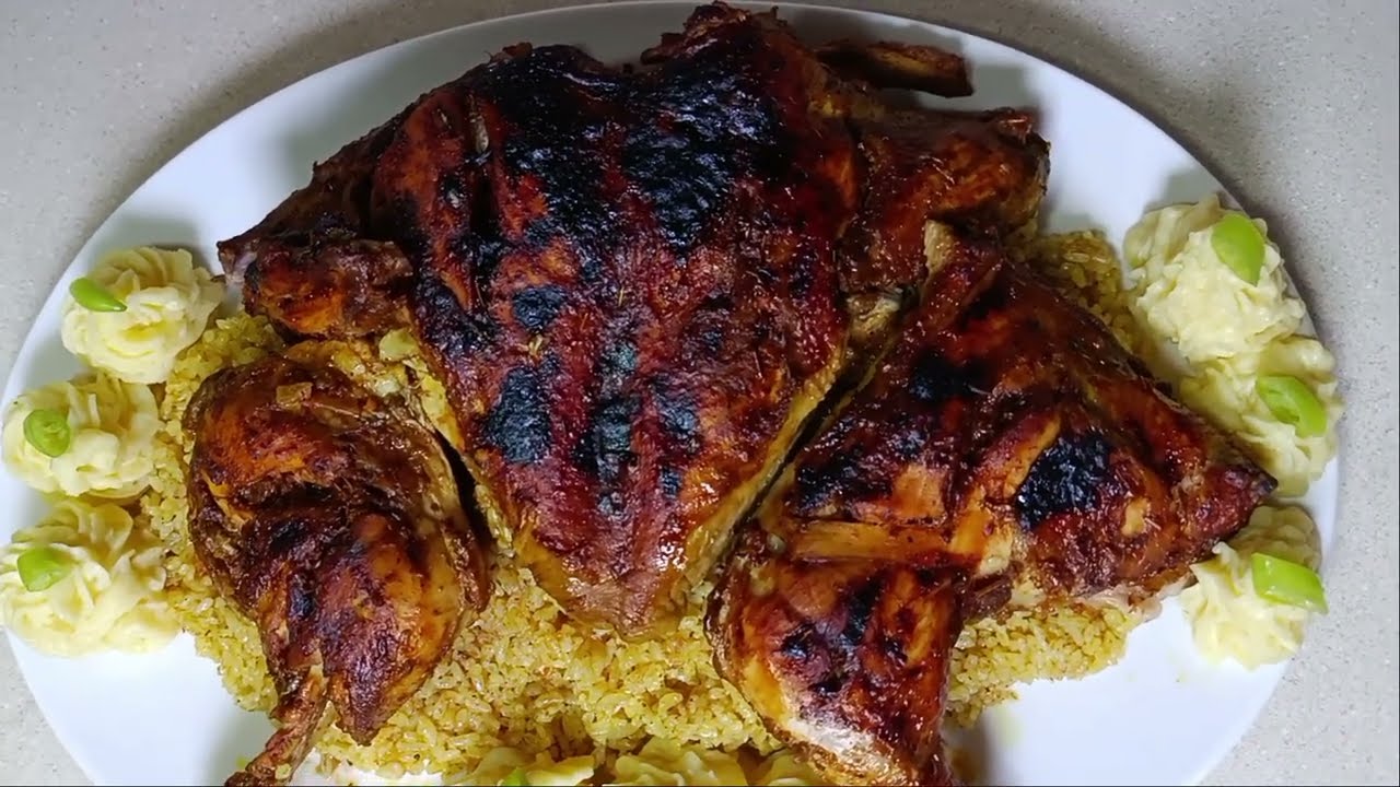 فرخة شواية بطريقة تحفة مش هتبطلو تعملوها