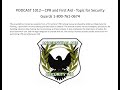 PODCAST 1012—CPR and First Aid   Topic for Securit
