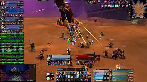 Classic WoW - AQ40 Ouro Parse (534.4 DPS) Shadow Priest POV