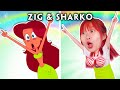 Dance Night Party - Zig And Sharko In Real Life | Funniest Compilation Of Zig &amp; Sharko