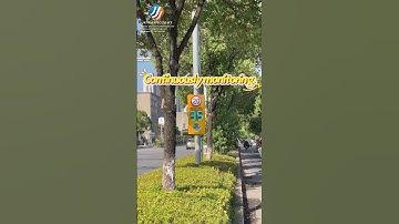 The eighth week test video of the radar speed signs on real road