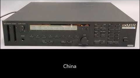 Korg M1 Custom Sounds (with download)