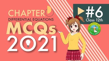 BEST MCQ MATHS | OBJECTIVE QUESTIONS | DIFFERENTIAL EQUATIONS | CLASS 12 MATHS | HBSE | 2021