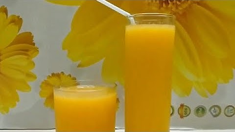 Nước cam ép - How to make orange juice