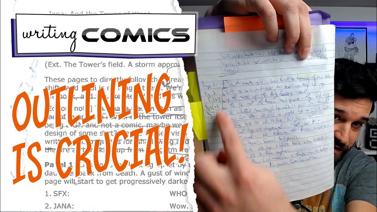 how to write a comic book review