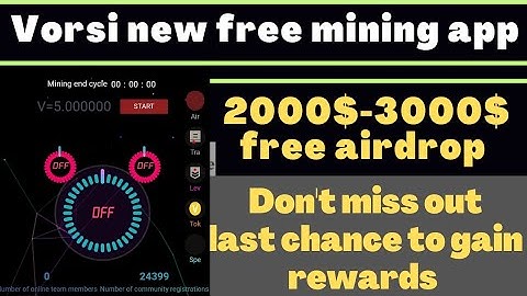vorsi mining big update| earn 3000$ reward free| Vos big project