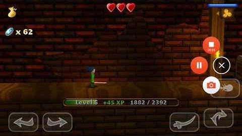 Swordigo  1st boss and first shard of megablade