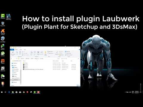 How to install plugin Laubwerk for sketchup and 3Dsmax