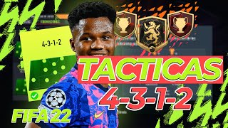 Consigue RANGO 1 con esta FORMACION Las MEJORES TACTICAS 4312 FIFA 22 !!!