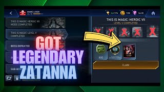 Heroic VII Boss Zatanna Oneshot   Reward | This is Magic | Injustice 2 Mobile