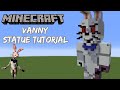 Minecraft tutorial redo vanny statue five nights at freddys security breach