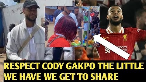 ✅What Cody Gakpo did in Togo: to all Liverpool football club fans and Many more 🔥