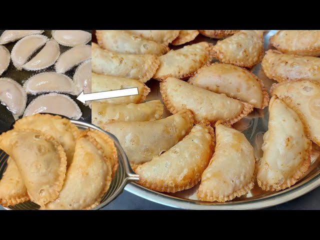 Gujiya Recipe | Mawa Gujiya Recipe - VegeCravings