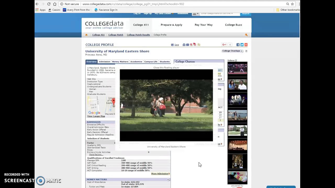 CollegeData.Com - YouTube