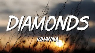 Diamonds - Rihanna (Lyrics) || Justin Bieber , Christina Perri... (MixLyrics)