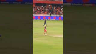 Virat Kohli at Uppal Cricket Stadium Hyderabad #viratkohli #srhvrcb