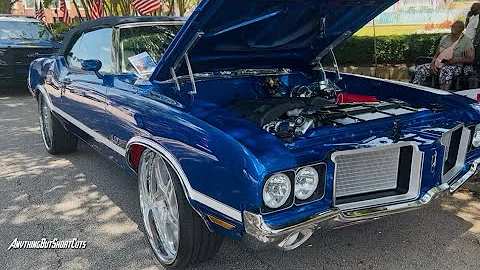 1972 Oldsmobile 442 Convertible w/ LS3 Engine on All Chrome Forgiato Rims🧞‍♂️🔥