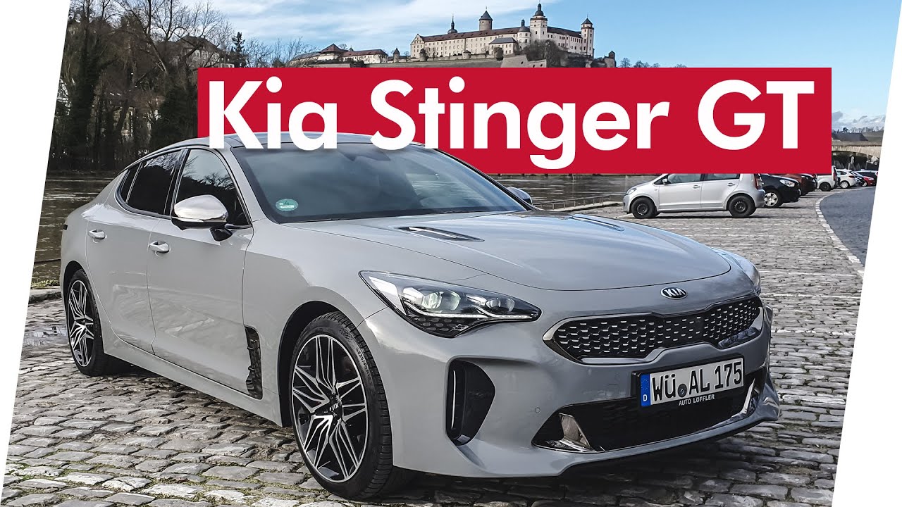 ? Der neue Kia Stinger GT (2021) bei Auto Löffler in Würzburg ? - YouTube