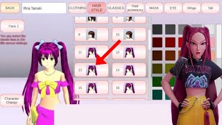 How To Make KPOP character mira Hairstyles In Sakura School simulators #sakura