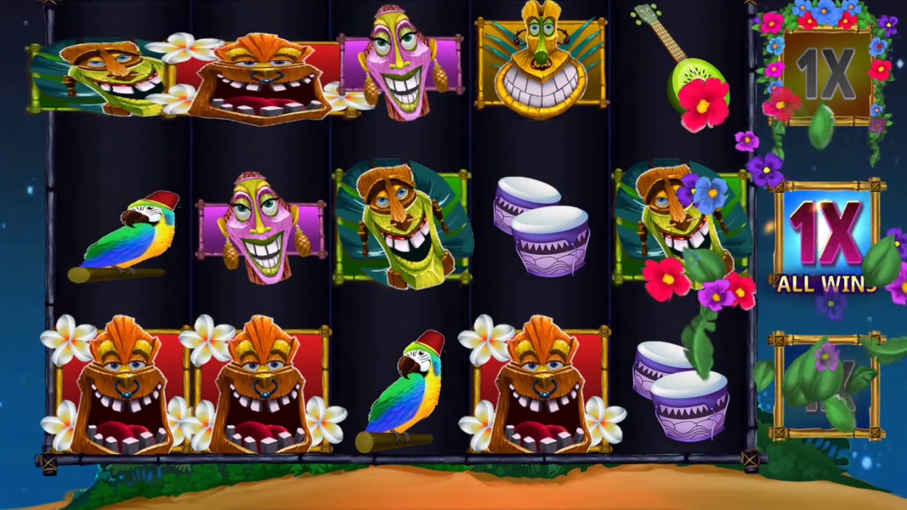 FREAKI TIKI 3 Video Slot Casino Game with a FREAKI TIKI 3 FREE SPIN ...