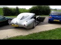 Morgan Aeromax exhaust sound Pistonheads Sunday Service, Silverstone