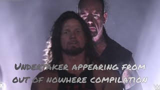Undertaker appearing from out of nowhere Resimi