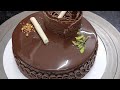 Beautiful chocolate cake decoration ideas Amazing video easy making decoration recipe 😋 yummy yummy 