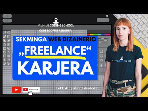 Sėkminga WEB DIZAINERIO „freelance" karjera