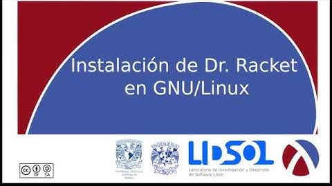 Instalación de Dr. Racket en GNU/Linux