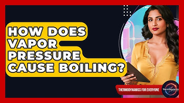 How Does Vapor Pressure Cause Boiling? - Thermodynamics For Everyone