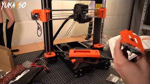 Part7 time-lapse assembly Display and Heatbed: Prusa i3 MK3/S Kit